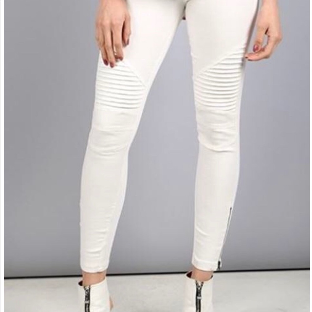 BEULAH Moto Leggings